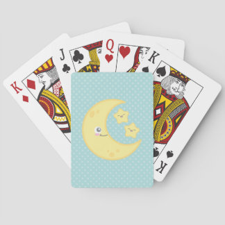 Kawaii Moon und Stars Spielkarten