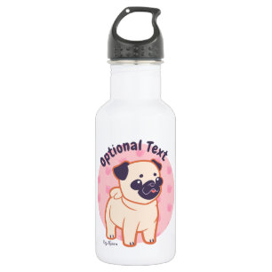 Kawaii Mops Edelstahlflasche
