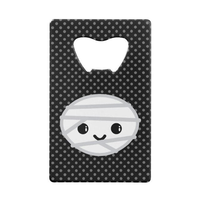 Kawaii Mummy Bottle Opener Kreditkarten Flaschenöffner (Rückseite)