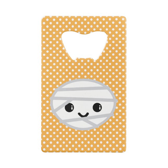Kawaii Mummy Bottle Opener Kreditkartenflaschenöffner (Rückseite)
