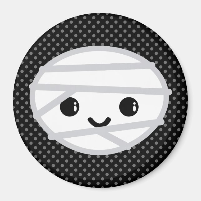 Kawaii Mummy Magnet (Vorne)