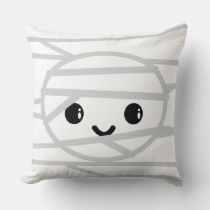 Kawaii Mummy Throw Pillow Kissen