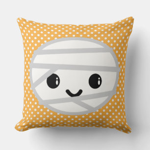 Kawaii Mummy Throw Pillow Kissen