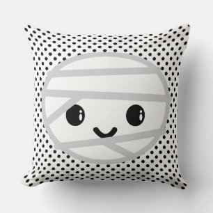 Kawaii Mummy Throw Pillow Kissen
