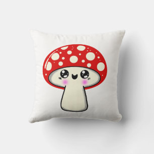 Kawaii Mushroom Kissen