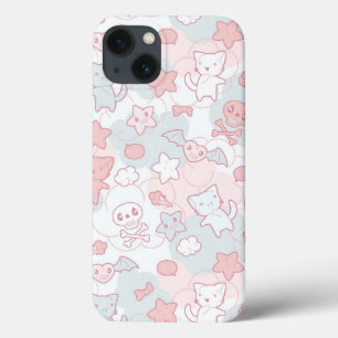 kawaii Muster mit Gekritzel Case-Mate iPhone Hülle