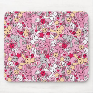 Kawaii Muster Mousepad