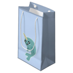 Kawaii Narwhal Kleine Geschenktüte