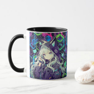 Kawaii Neko Girl Tasse