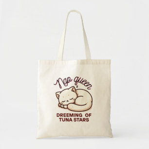 Kawaii Nickerchen Queen Cat Dreaming Toag Tragetasche