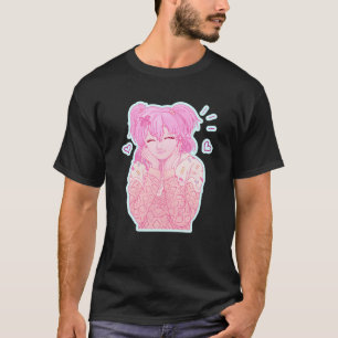 Kawaii Niedlich Anime Cupcake Girl T-Shirt