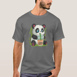 Kawaii Niedlich Anime Panda Otaku Japanische Blase T-Shirt
