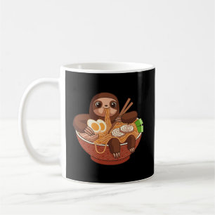 Kawaii Niedlich Anime Sloth Otaku Japanisch Ramen Kaffeetasse