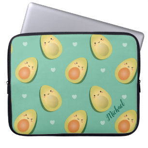 Kawaii Niedlich Avocados Lassen Sie uns Pattern Fu Laptopschutzhülle