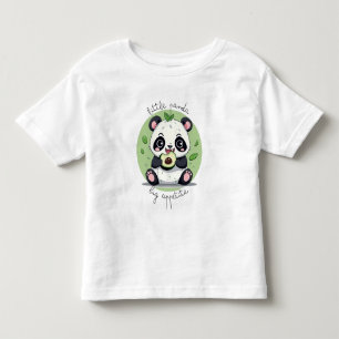 Kawaii Niedlich Baby Panda Eating Avocado Kleinkind T-shirt