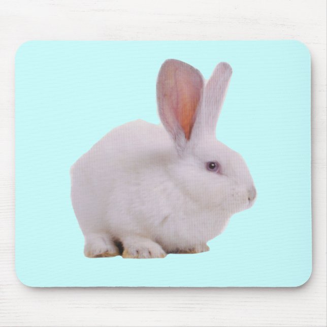 Kawaii Niedlich Bunny Rabbit Mousepad (Vorne)