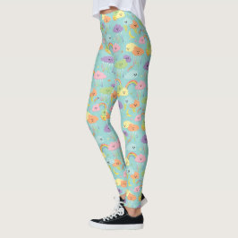 Kawaii Niedlich Cloud Sun Moon Gender Neutral Must Leggings