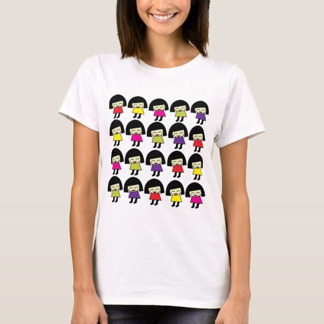 Kawaii Niedlich Girls Kawaii T-Shirt (Vorderseite)