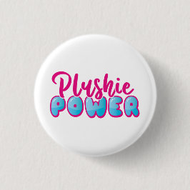 Kawaii Niedlich Pink Blue Plushie Power Button