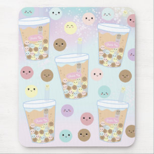 Kawaii Niedliche Blase Pearl Milk Teatro Sociale B Mousepad