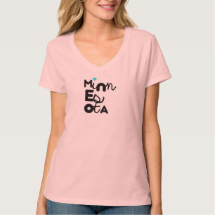 Kawaii niedliche entzückende Minnesota T-Shirt
