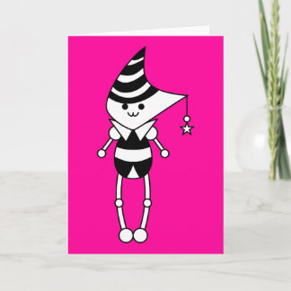 Kawaii niedliche Zeichentrickfigurenkarten Karte