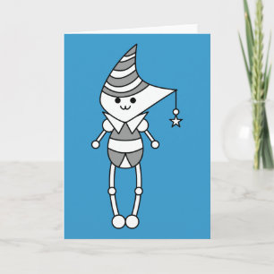 Kawaii niedliche Zeichentrickfigurenkarten Karte