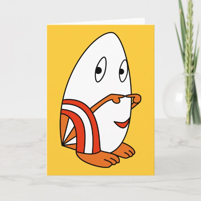 Kawaii niedliche Zeichentrickfigurenkarten Karte (Vorderseite)