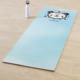 Kawaii niedlicher Bärenrand - Kawaii Minimalistisc Yogamatte