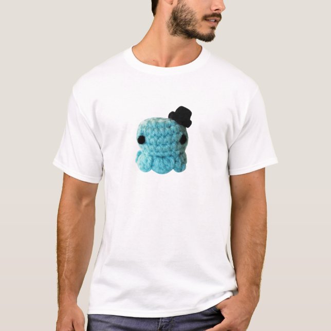 Kawaii niedliches Häkelarbeit Amigurumi T-Shirt (Vorderseite)