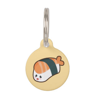 Kawaii nigiri Lachse Tiermarke