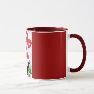 Kawaii Ninja WeihnachtsTasse Tasse
