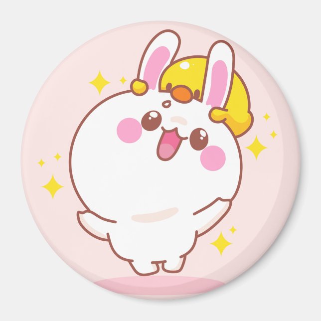Kawaii Oaster Magnet (Vorne)