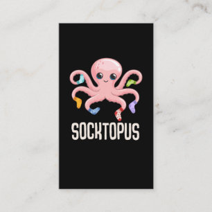 Kawaii Octopus Niedlich Kraken Sea Animal Lover Visitenkarte