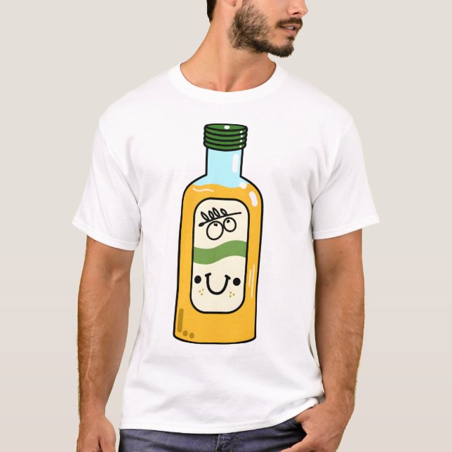 Kawaii Olivenöl T-Shirt (Vorderseite)