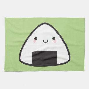 Kawaii Onigiri Reis-Ball Handtuch