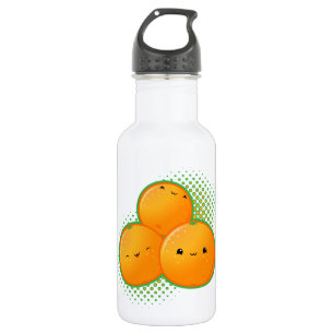 Kawaii Orangen-Freiheits-Flasche Edelstahlflasche