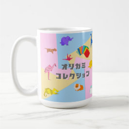 KAWAII　Origami Creatures & Katakana Typography  Kaffeetasse