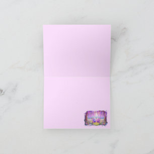 Kawaii-Oster-Ei-Notizkarten Dankeskarte