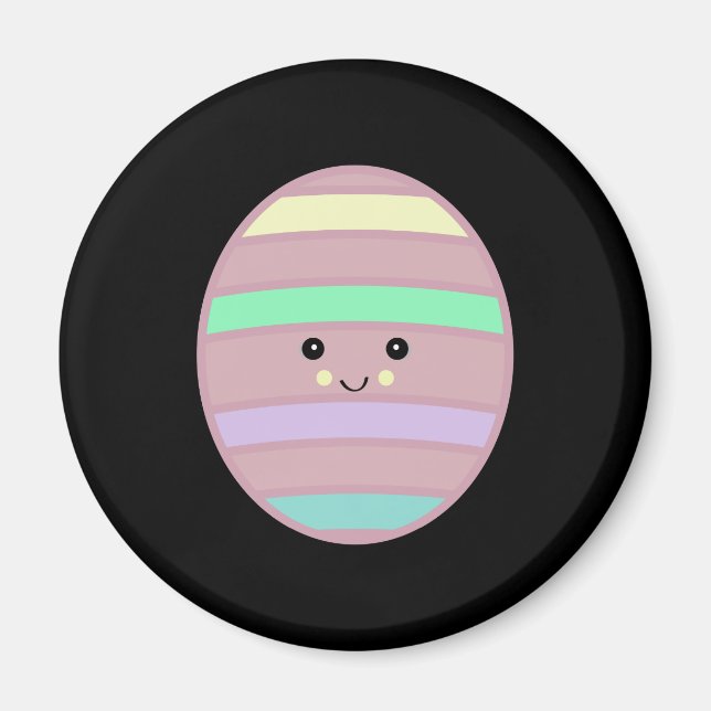 Kawaii-Ostereggie Magnet (Vorne)