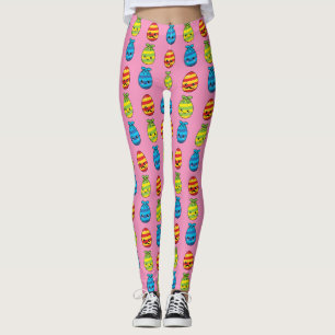 Kawaii Ostereier mit Ribbons Leggings