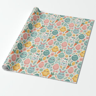 Kawaii Ostern Geschenkpapier