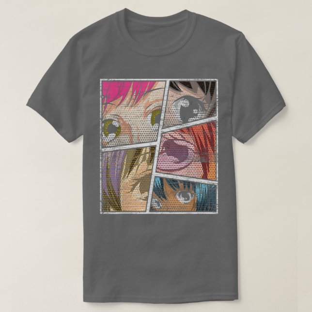 Kawaii Otaku Japanisch Manga Japan Anime Girl Pop  T-Shirt (Design vorne)