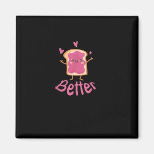 Kawaii Paar-Peanut Butter Jelly besser Magnet
