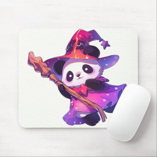 Kawaii Panda als Magisches Mädchen Mousepad