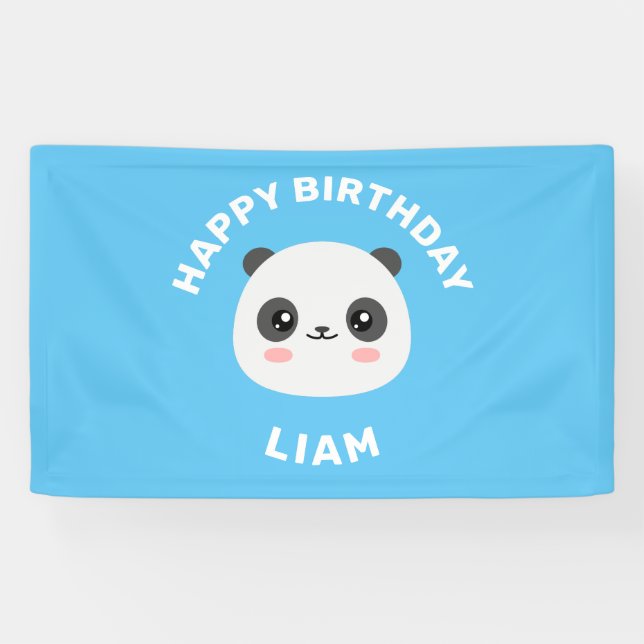 Kawaii Panda Banner (Horizontal)