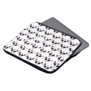 Kawaii Panda Bear Pattern Laptopschutzhülle