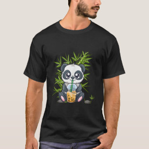 Kawaii Panda Bubble Boba Tea Otaku Japanischer Ani T-Shirt