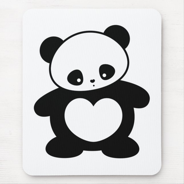 Kawaii Panda Mousepad (Vorne)