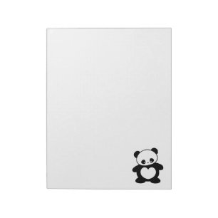 Kawaii Panda Notizblock
